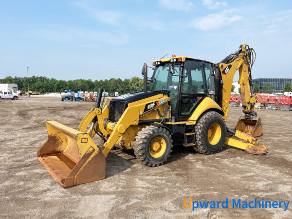 2018 Cat 450F 4x4 Backhoe Loader