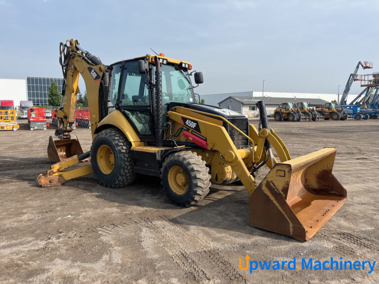2018 Cat 450F 4x4 Backhoe Loader