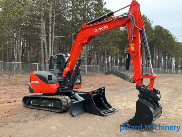 Mini Excavator 2018 Kubota KX080-4